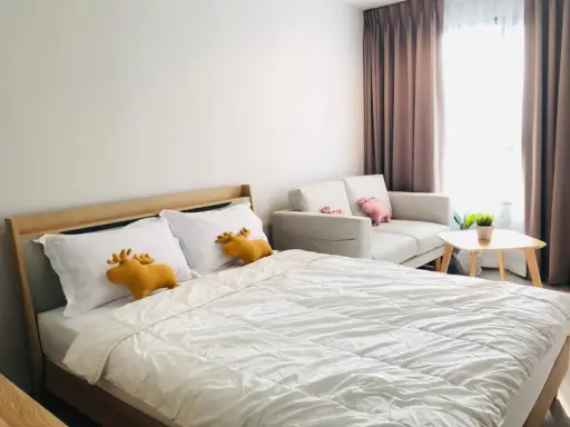 Sell / rent Life Ladprao, beautiful room, beautiful decoration, ready, do not wait. images