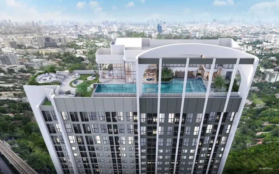 ขายดาวน์ โค้บบ์ เกษตร ศรีปทุม ตำแหน่ง 02 ห้อง 12A02 Fully Furnished แต่งครบ สนใจรีบจองเลยจ้า