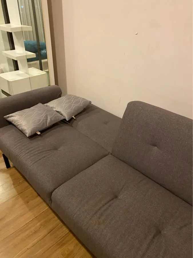 Condo The Tree Rio Bang Ao Next to MRT Bang Ao 1 bedroom, 1 bathroom Size 32 square meters 11th floor, Chao Phraya River curve view Decorated and ful