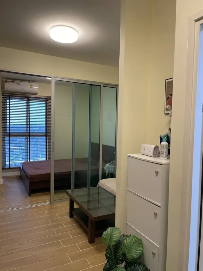 For rent: A Space Me Bangna, ready to move in, fully furnished, affordable price, reserve now!
