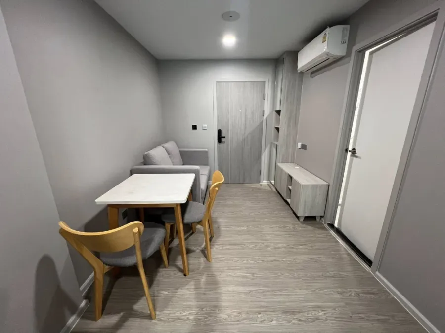 For rent: KAVE SEED KASET 1 Bedroom Extra, 2nd floor, low rise, fully furnished, appliances included. Come reserve now, don't miss out!