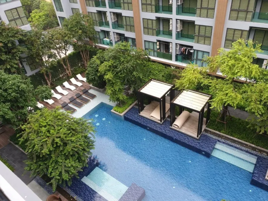 ขาย The Excel Hideaway Sukhumvit 50 ตกแต่งครบ เฟอร์นิเจอร์ บิ้วอินทั้งห้อง ราคาดี จองเลย