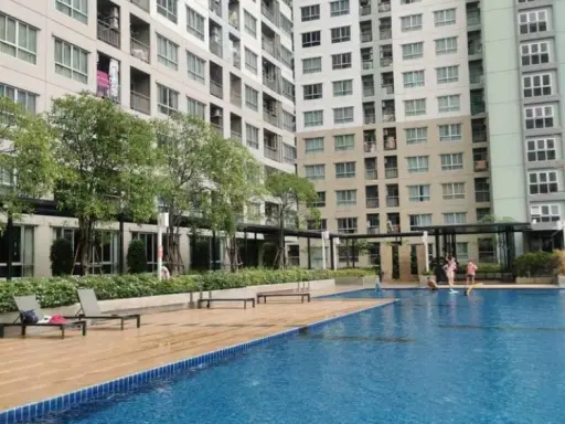 Condo for sale, Lumpini Ville Chaengwattana-Pak Kret, new condition room, 27th floor, Chao Phraya river view, good location, don't wait! images