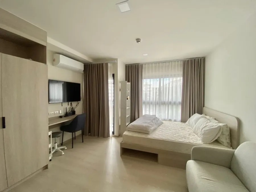For retn dcondo shine rangsit ห้องสตูดิโอ ชั้น 5 ห้องมาพร้อมสิ่งอำนวยความสะดวกครบ จองเลจ้า อย่าพลาด