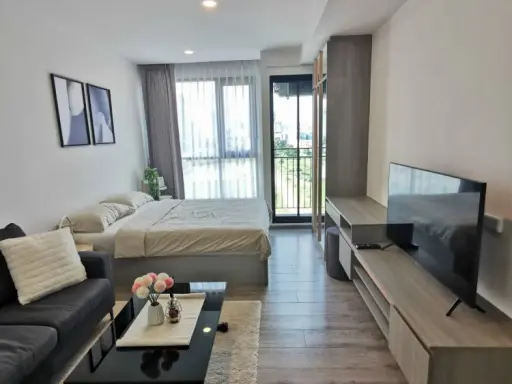 For rent urgently!! Condo Knightsbridge Collage Sukhumvit 107, new room, full central location, good location, book now!!