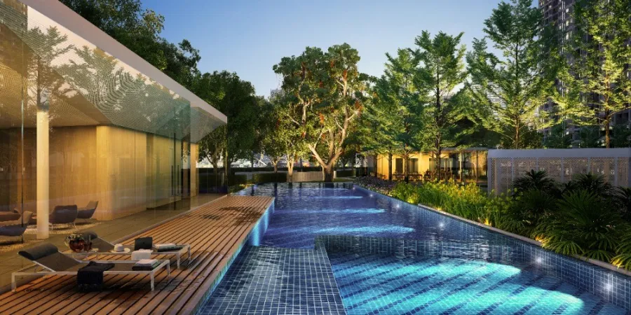 ขายดาวน์ คอนโด สกายไรส์ อเวนิว สุขุมวิท 64 ห้องดูเพล็กซ์ ได้วิวสระ พร้อมสิ่งอำนวยความสะดวก อย่ารอช้า