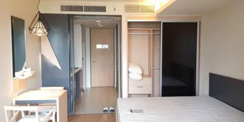 คอนโด เซอร์เคิล เอส สุขุมวิท 12 ห้อง studio ขนาด 32 ตรม. เฟอร์ครบ ใกล้ BTS อย่ารอช้า รีบเลย!!