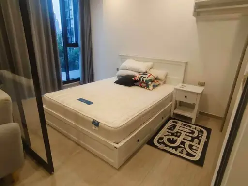 Condo for rent: One 9 Five Asoke-Rama 9. Spacious room with efficient use of space. Convenient and complete amenities all in one place. Move in soon!