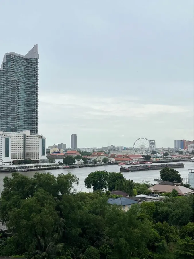 ให้เช่า แชปเตอร์ เจริญนคร-ริเวอร์ไซด์ วิวแม่น้ำ เครื่องใช้ไฟฟ้าครบ กระเป๋าใบเดียวเข้าอยู่ได้เลยจ้า
