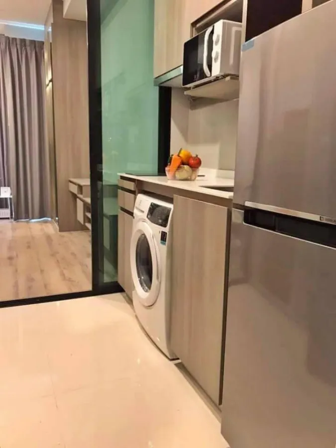 Condo for rent, Knightsbridge Collage Ramkhamhaeng, high floor room, clear view, fully furnished, ready to move in. Don't miss it!!
