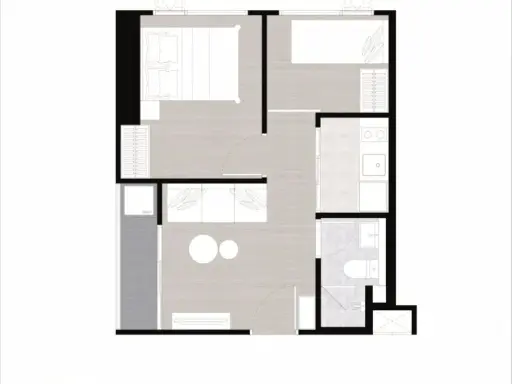 Down payment sale for The Origin Pinklao, 20th floor, corner room, open view, good project, reserve now, urgent!