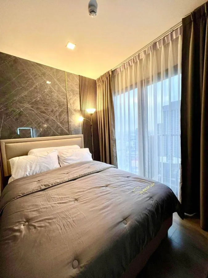 For rent The Politan Aqua ชั้นสูง วิวแม่น้ำสวยแจ่ม ห้องตกแต่ง Buit-In ครบชุด รีบจับจองก่อนพลาดจร้า