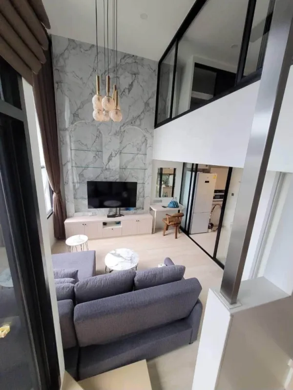 ให้เช่า KnightsBridge Prime Sathorn ห้องเพดานสูงโปร่งโล่ง ตกแต่งครบครัน ในทำเลดี วิวสวย จองเลย