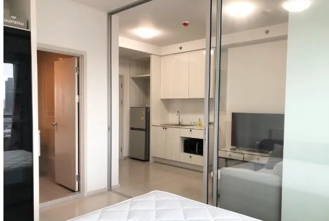 Condo for sale, beautiful river view, Chapter One Shine Bangpo, fully furnished, finished here in one place, urgent.