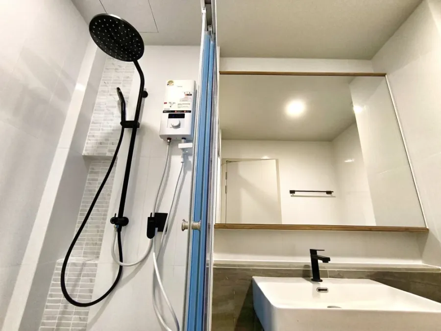 For rent: Culture Thonglor, 14th floor, studio room, north-facing balcony, cool and comfortable, not hot. Hurry and reserve now!