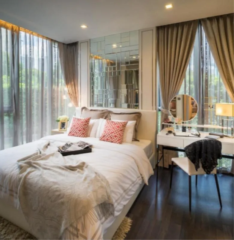 มาแล้ว For Rent THE LINE Asoke-Ratchada ตกแต่งสุดหรูอลังการ โคมไฟระยิบสวยงามทุกอณู ห้ามพลาดเด็ดขาด