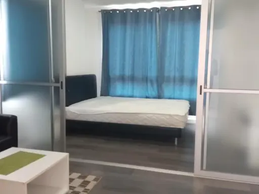 For rent, D Condo Campus Rangsit Phase 1, private room, fully furnished, just drag your bags, urgent.