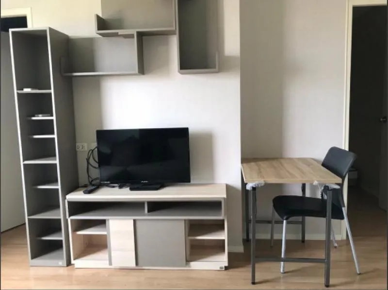 Condo for rent Lumpini Ville On Nut-Phatthanakan 2 bedrooms, 2 bathrooms, built-in room, fully furnished, ready to move in, book now