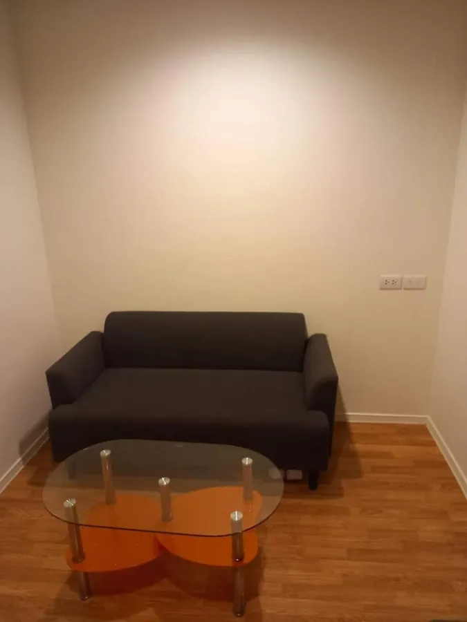 Condo for rent, Lumpini Ville Nakorn In River View, separate partition room, complete set of furniture, very good price