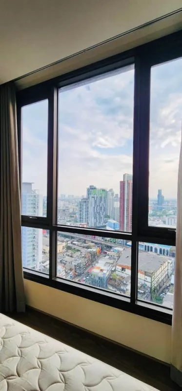 ขายให้เช่า เดอะ ไลน์ สุขุมวิท 71 ชั้น 25 วิวสูง ห้องแต่งพร้อมอยู่ เฟอร์นิเจอร์อย่างดี ดีแบบนี้จองเลย