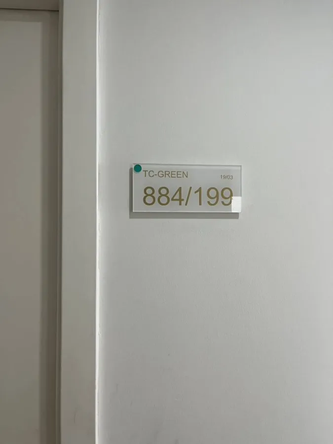 For rent!! Condo T.C. Green, 19th floor, nice room, complete with furniture and electrical appliances. Hurry and reserve now!!