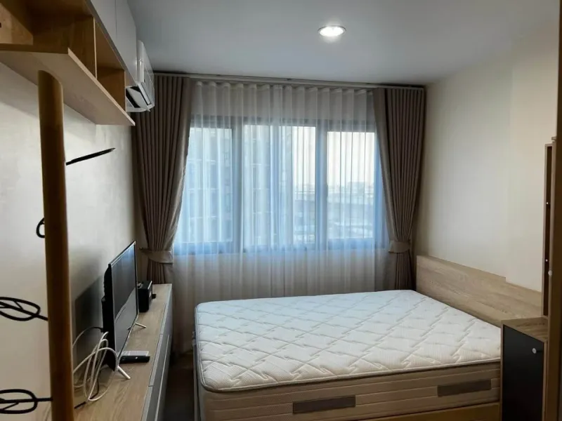 ให้เช่า silk place พหลโยธิน-หลักสี่ ห้องกวางอยู่สบาย พร้อมเฟอร์นิเจอร์อย่างดี รีบจองให้ไว