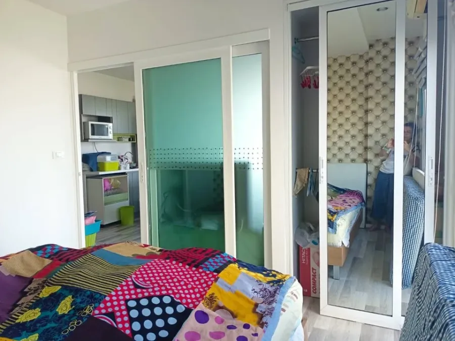 Condo for rent: The Key Chaengwattana, Building B, 9th floor, corner room, swimming pool view, great price, hurry and reserve now!