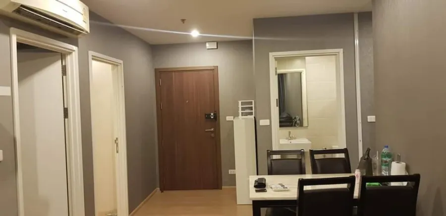 Quick sale!! Condo The Base Chaengwattana, 2 bedrooms, 1 bathroom, size 50 sq.m., 16th floor, panoramic view of the master bedroom.