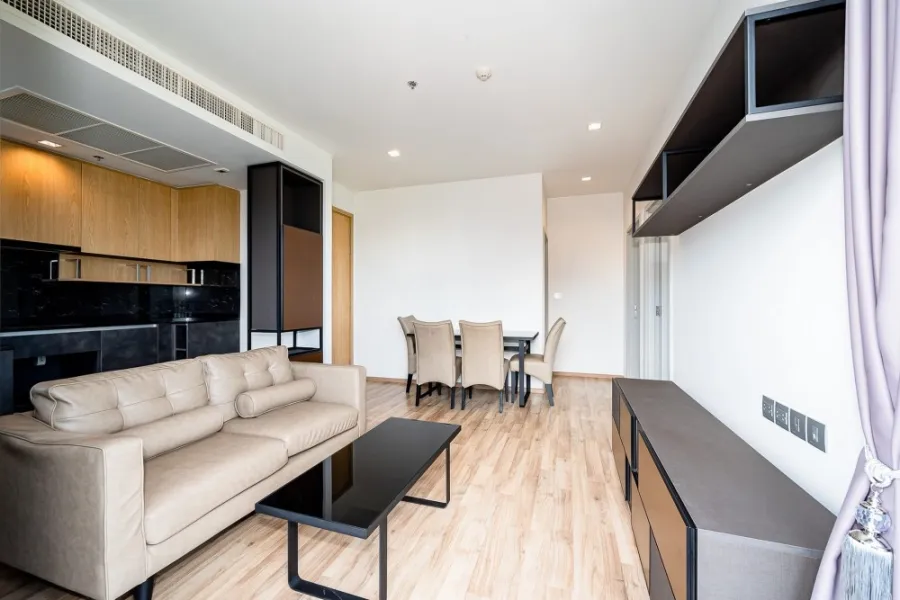 Sell The Line Chatuchak, Mo Chit, 2 bedrooms, 56 sqm., high floor, fully furnished, book now, don't miss it.