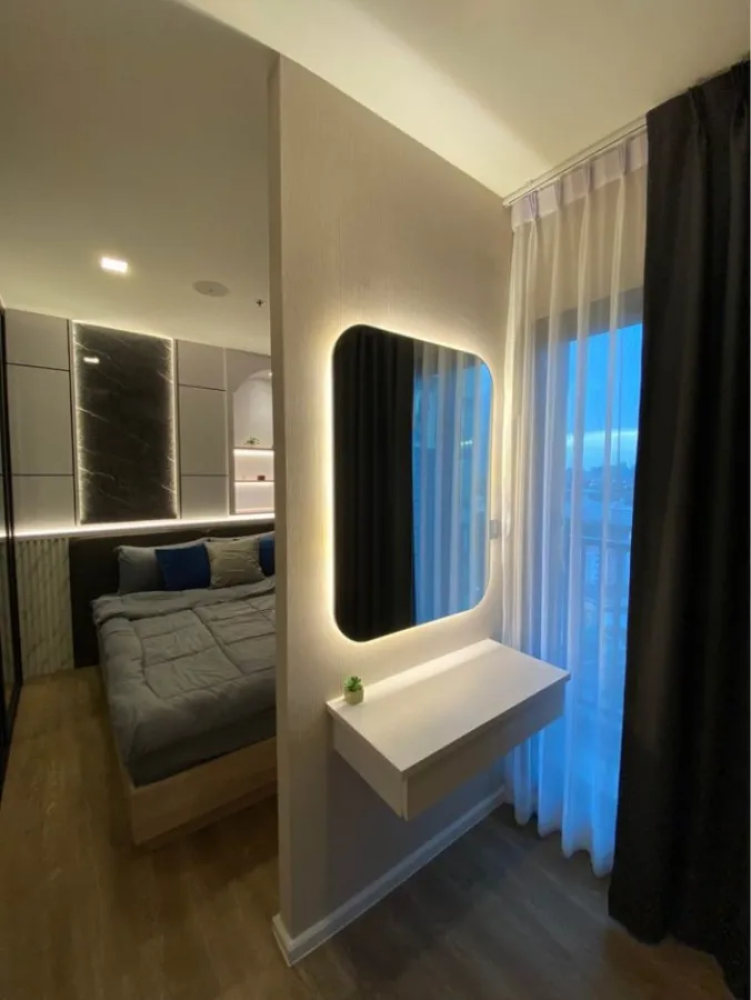 For rent!! Condo Modiz Sukhumvit 50, 17th floor, Building B, fully furnished, ready to move in. Don't miss it!!