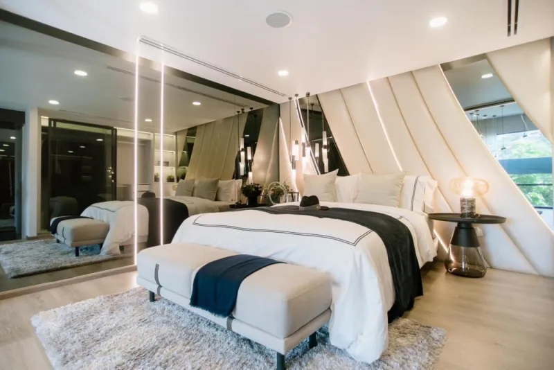 ขายดาวน์ โซ ออริจิ้น เกษตร อินเตอร์เชนจ์ วิวสวน ชั้น 8 ห้อง DUO Space 2 ชั้น สนใจรีบจองเลยจ้า