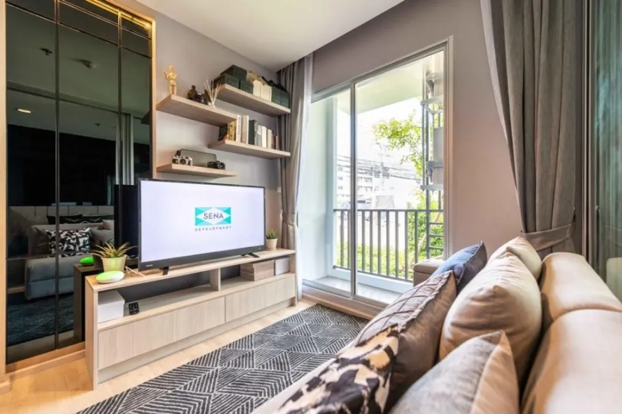 Condo for sale, Niche Mono Chaengwattana, connected to 5 train lines, near BTS Si Rat Station, only 120 m. Hurry up to reserve!