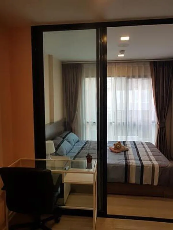 ห้องแต่งสวย ห้องได้วิวเปิดโล่ง ไม่มีตึกบัง เฟอร์นิเจอร์บิ้วอินครบ รีบเลย kave condo For rent
