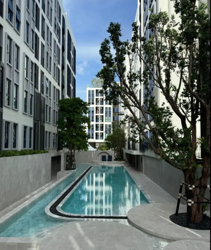 For rent Aspire Ratchayothin ห้องกั้นแยกเป็นสัดส่วน แบ่งโซนอย่างลงตัว ครบจบที่เดียว จองเลย
