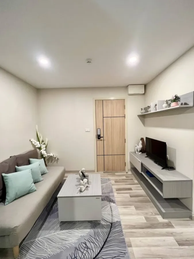 ขาย ให้เช่า The Cube Premium Ratchada 32 ชั้น 8 ห้องมุม แต่งครบ พร้อมอยู่ จองเลย