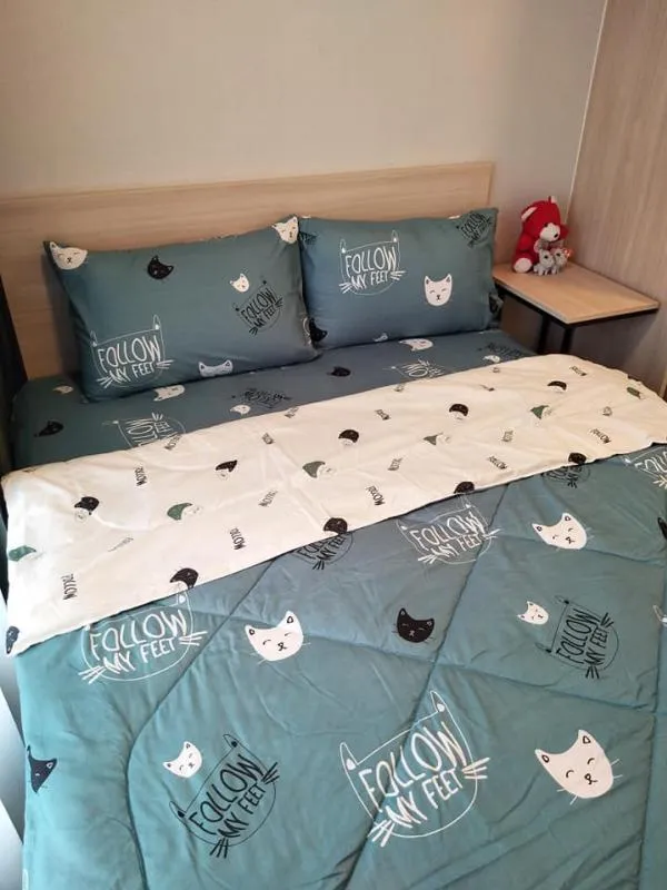 Fully furnished room for rent, plum condo rangsit alive, everything is ready. one bag You can come in