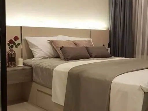 For rent!! Life Asoke Condo, 12A floor, beautiful room, fully furnished, ready to move in, don't miss it!!
