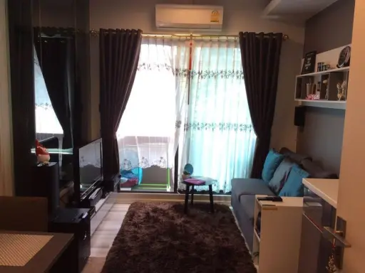 Condo for rent, East 2 Rama 2, room ready to move in. facilities Just come and move in, don't delay.