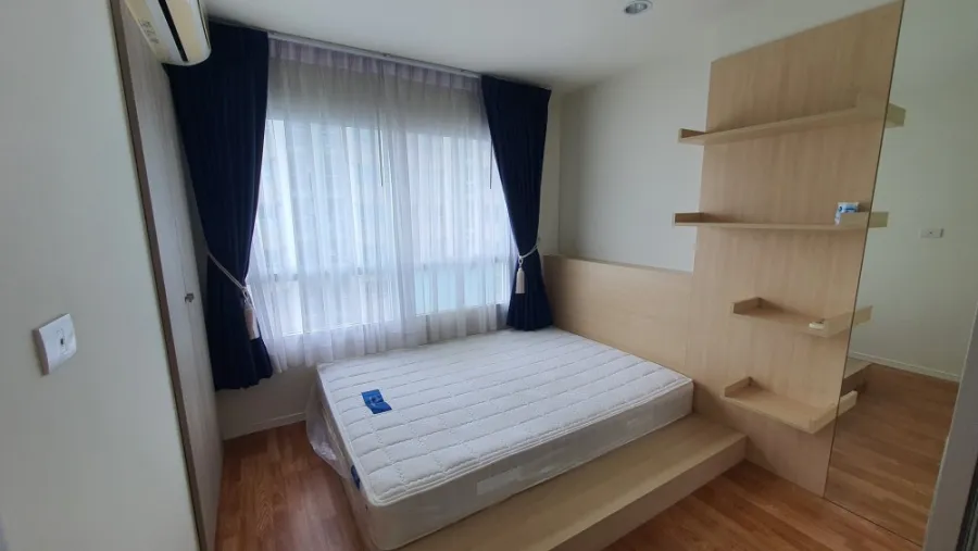 SELL CONDO Lumpini Ville Nakhon In-River View, 15th floor, city view, free full furniture, don't miss it, move it.