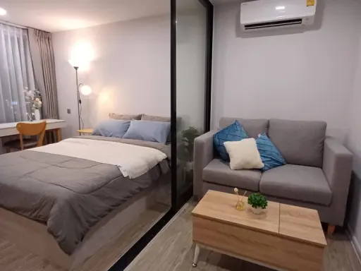 Condo for rent at KAVE SEED KASET. Ready to move in, fully furnished, affordable price. Book now!