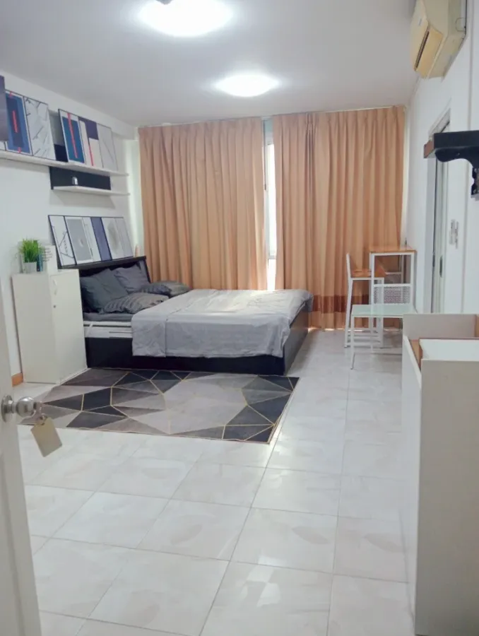 Condo Garden Asoke-Rama 9 for sale/rent, ready to move in, spacious and comfortable, fully furnished, hurry and reserve now!