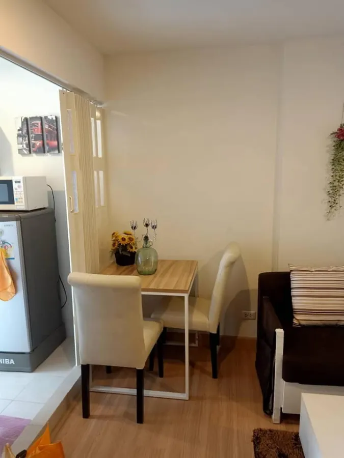 Condo for sale: The Niche ID Lat Phrao - Wang Hin, 1 bedroom, 1 bathroom, room divided into zones perfectly, complete here. If you miss it, you will r
