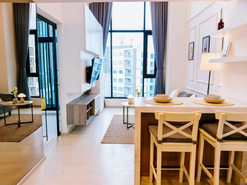 ให้เช่า Knightsbridge Phaholyothin-Interchange Duplex เพดานสูง Double Volume แต่งครบ จองเลย