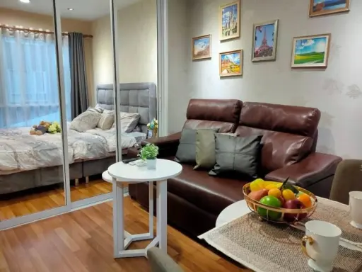 Condo for rent, Regent Home Sukhumvit 81, beautiful pool view, peaceful room, good view, room divider, book now!!