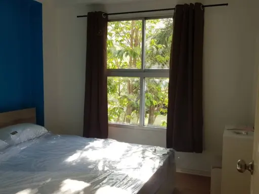 For rent!! Condo Park View Vibhavadi, 3rd floor, Building A2, garden view, fully furnished, ready to move in, don't miss it!!