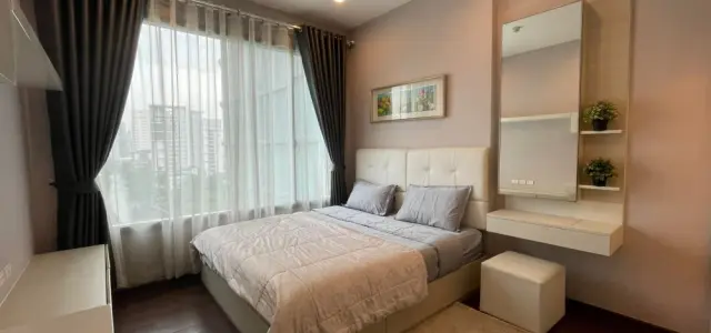 ปล่อยเช่าด่วน Q Asoke Condo ห้องแต่งน่าอยู่ บิ้วอินท์ครบ ราคาสุดโดน ไม่มาจองถือว่าพลาดอย่างแรง images