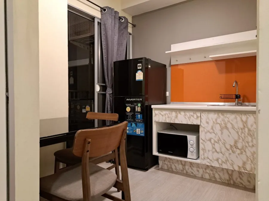 For rent, Plum Condo Park Rangsit, Phase 2, 7th floor, complete electrical appliances. decorated ready to move in Don't miss a lot