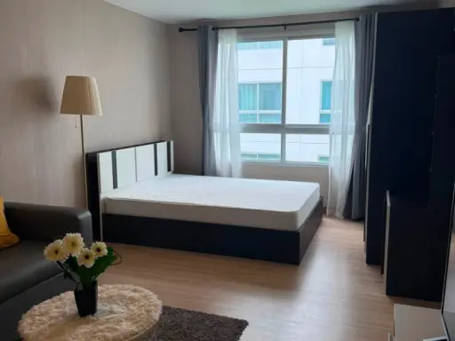 ให้เช่า Plum Condo Paholyothin 89 ห้องชั้น 4 เฟอร์นิเจอร์ครบครัน วิวสวน พลาดแล้วจะเสียใจ
