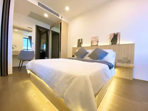 คุณพระ ห้องสวยเกินเบอร์มาก ภายในบิวท์อินรอบห้อง แถมได้วิวสวยๆ ห้ามพลาดที่ Ashton Chula-Silom ให้เช่า images