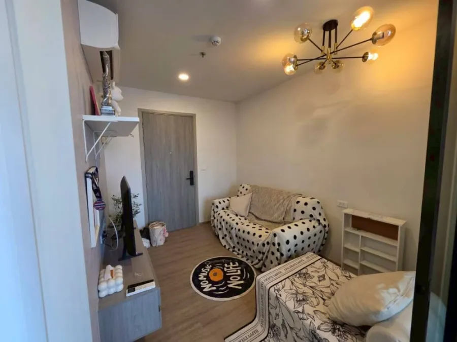 For rent: Origin Plug & Play Nonthaburi Station, 12th floor, fully furnished unit. Book now!